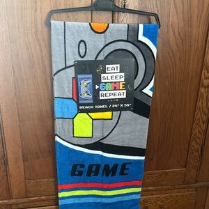 Colorful Gaming Beach Towel